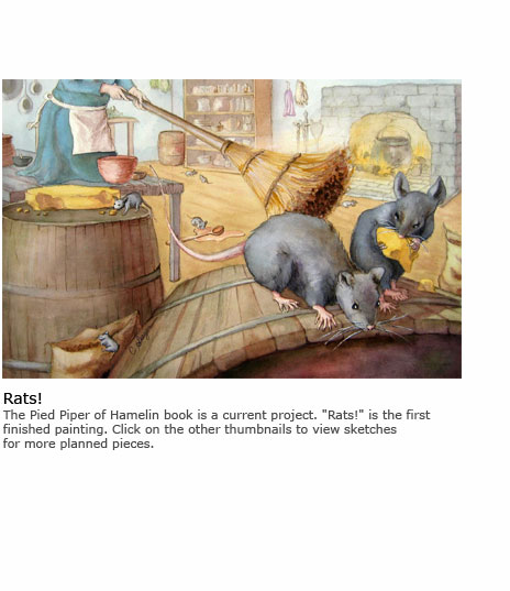 Image of Rats painting